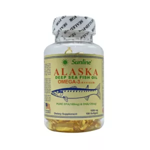 Alaska Fish Oil Omega-3 Capsules