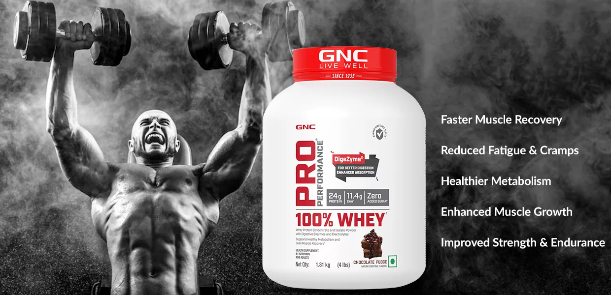 benefits of GNC Pro Performance Whey Protein