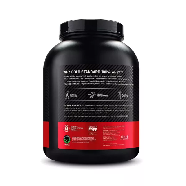Optimum Nutrition Gold Standard 100 Whey Protein Powder- ON Whey Protein