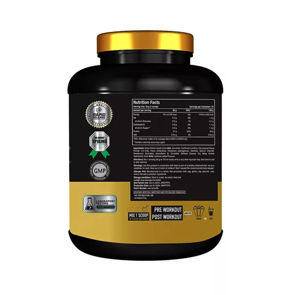 One Science Nutrition 100 IsoGold Whey Protein Isolate