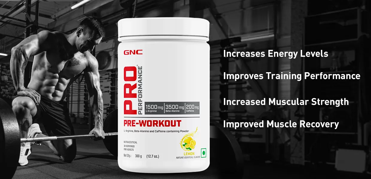 benefits of taking GNC Pro Performance Pre-Workout