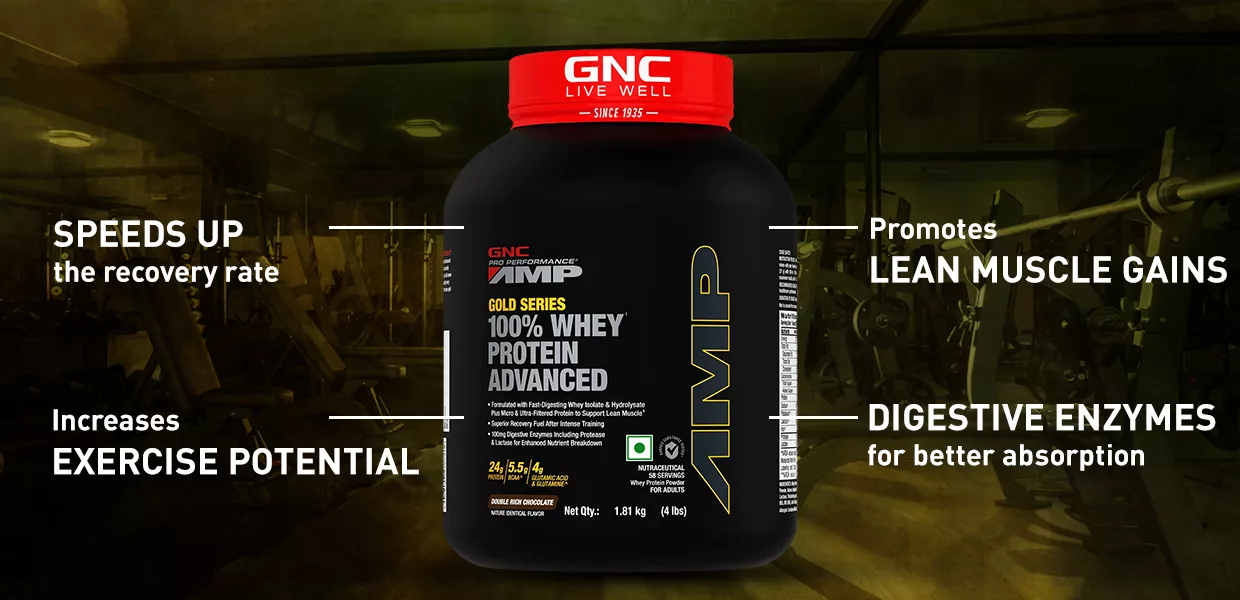 benefits of GNC 100 whey protein advanced