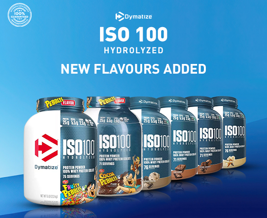 Dymatize iso100 flavours