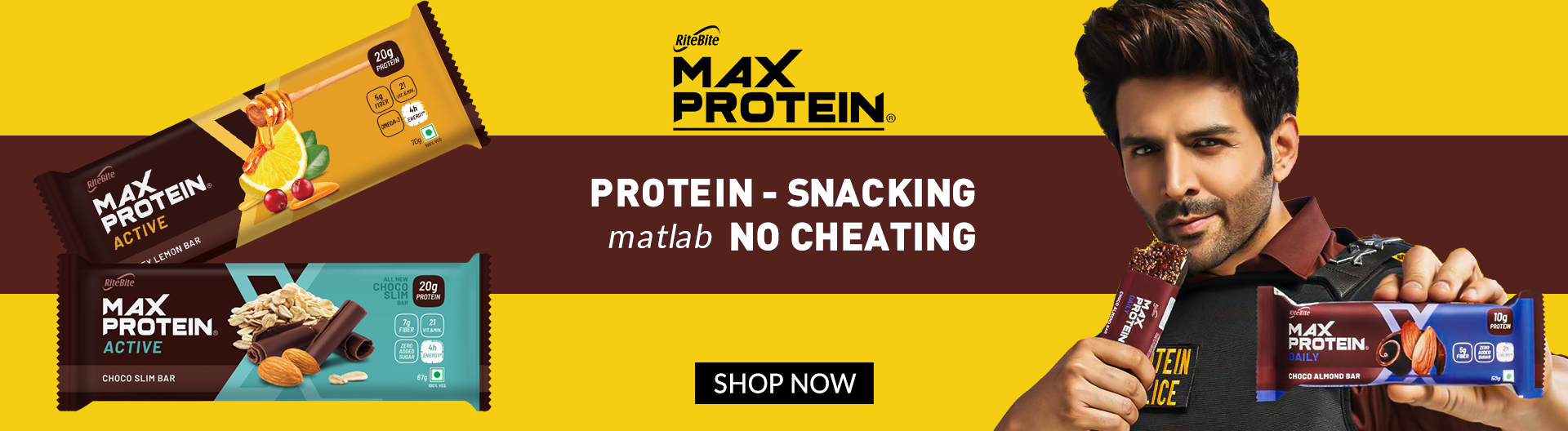 Max Protein Banner
