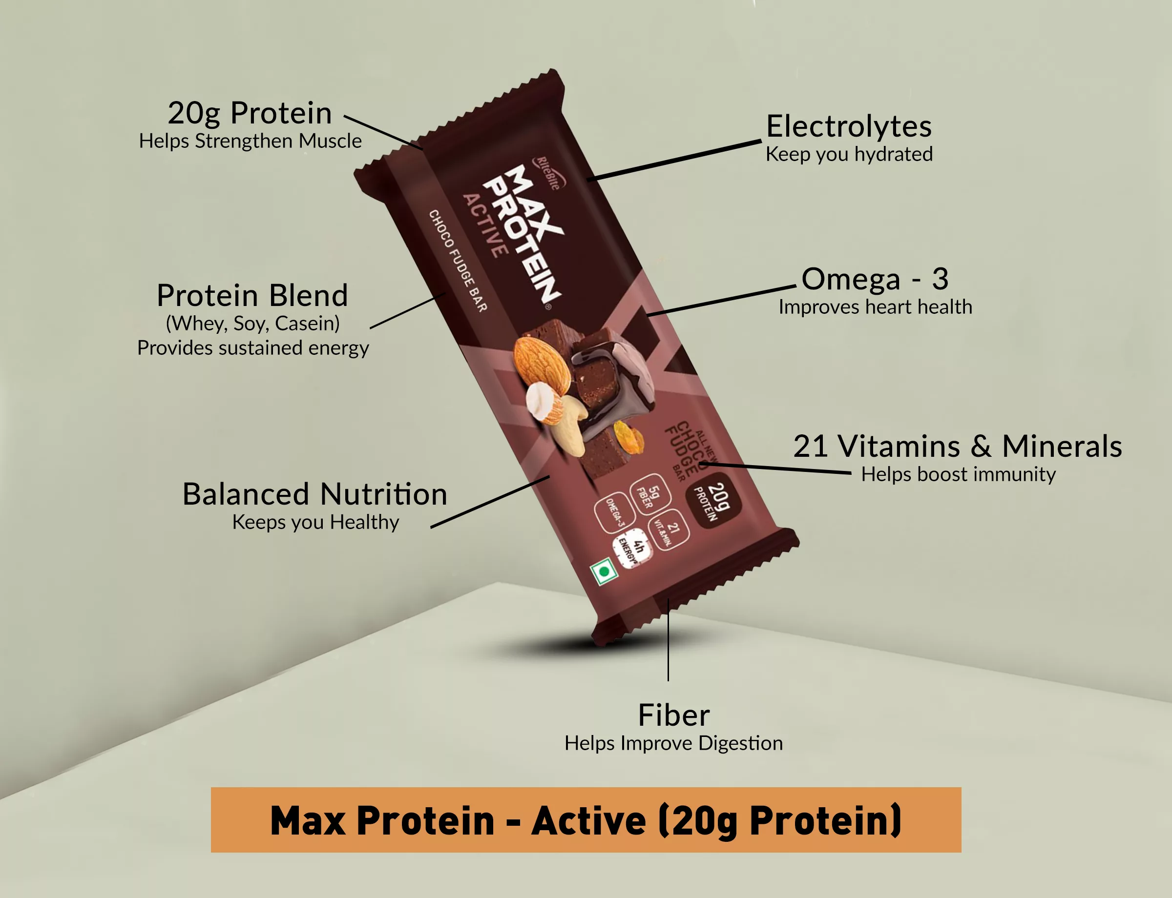 Benefits of Max Protein Active Protein Bars