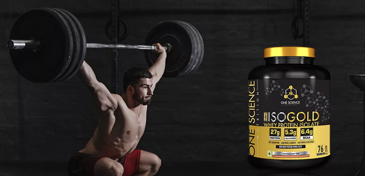 One Science Nutrition 100 Iso Gold Whey Protein Isolate
