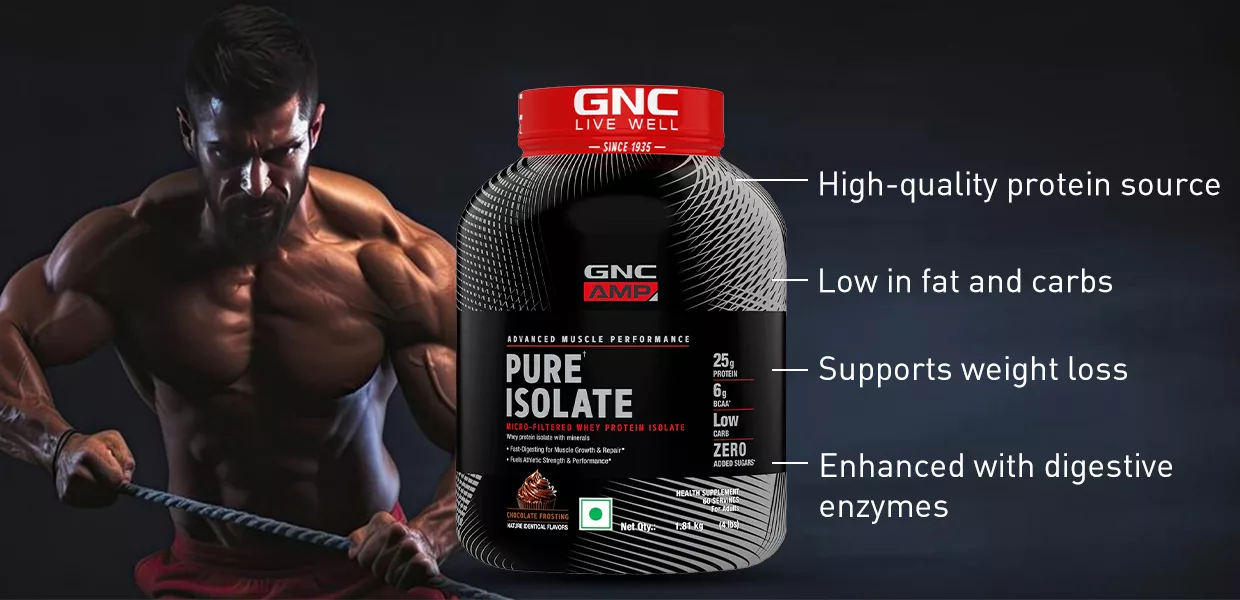 Benefits of GNC AMP Pure Isolate