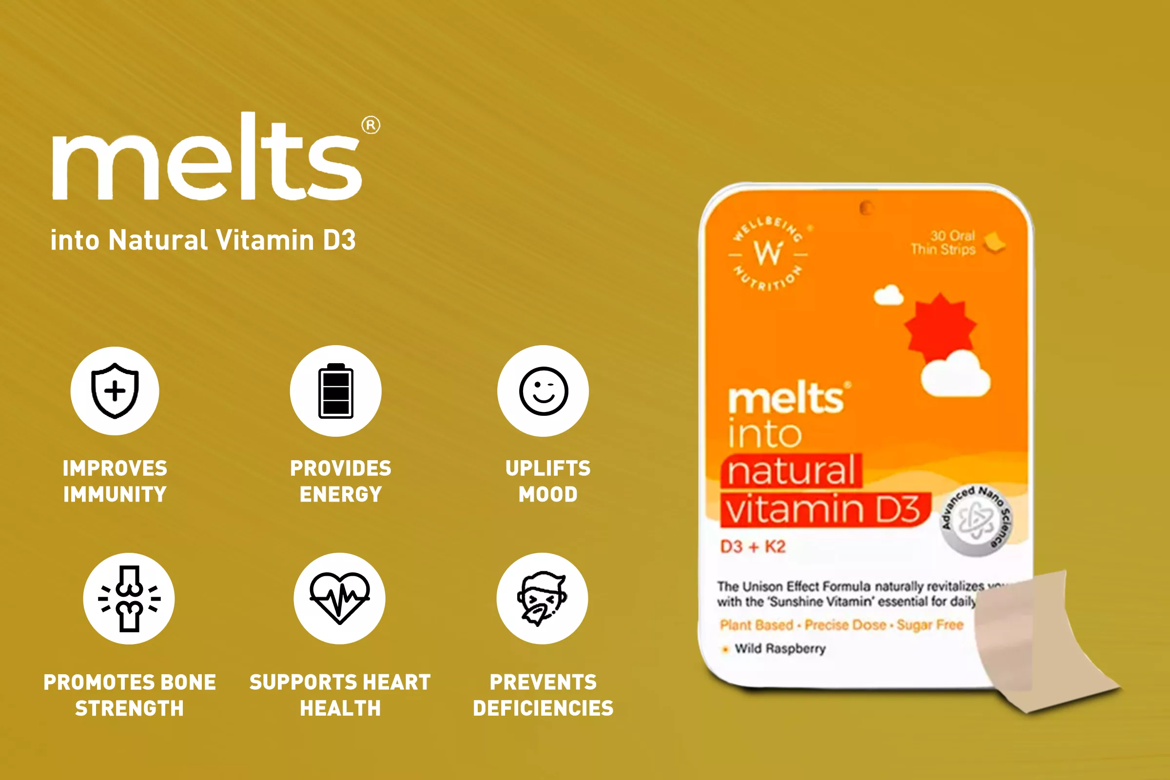 Highlights of Wellbeing Nutrition Vitamin D3