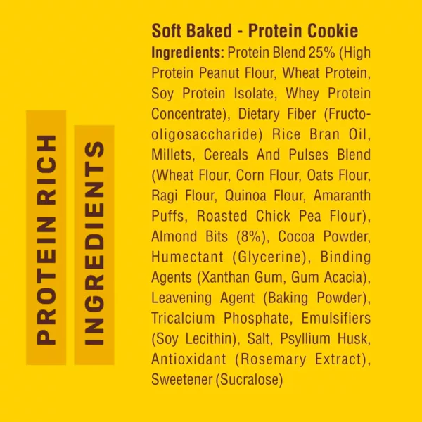 Max Protein Breakfast Cookies Ingredients