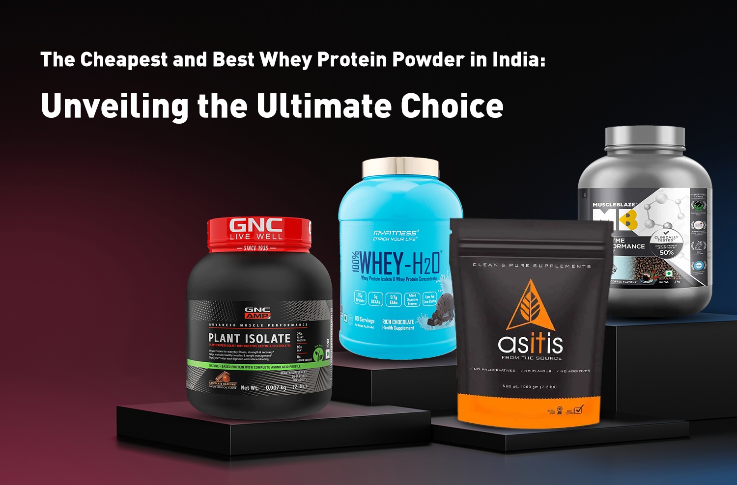 The Cheapest and Best Whey Protein Powder in India