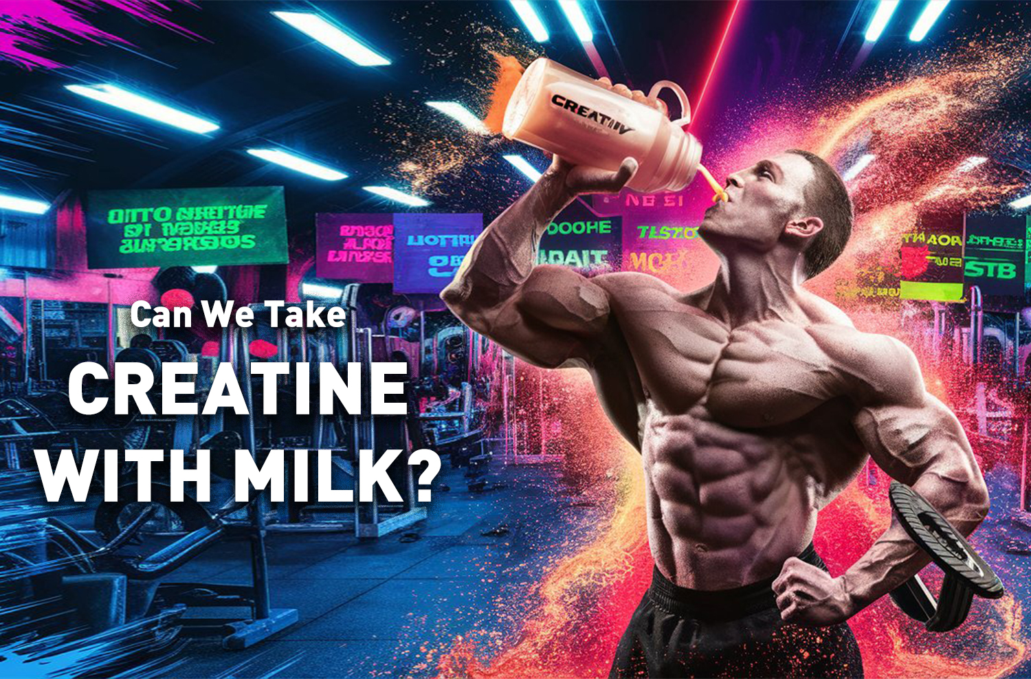 Can You Take Creatine With Milk? Find Answer Inside!