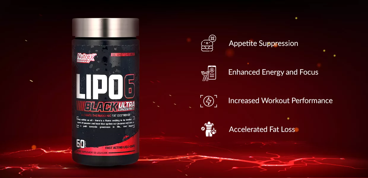 Benefits of Lipo 6 Black Ultra Concentrate